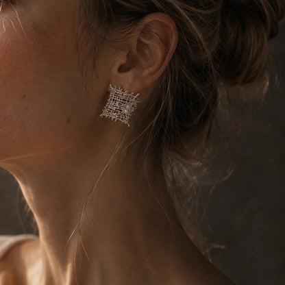 Threads of Light Earrings