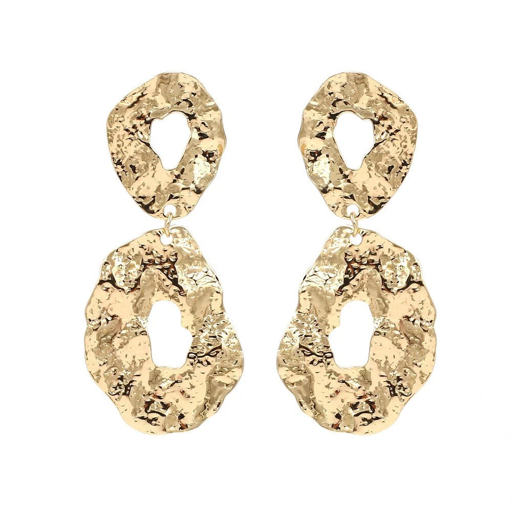 Molten Form Earrings