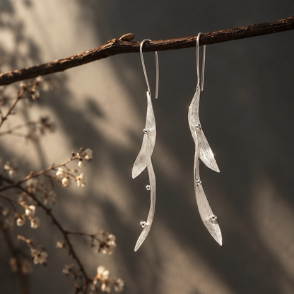 Branch Remembers Leaf Earrings
