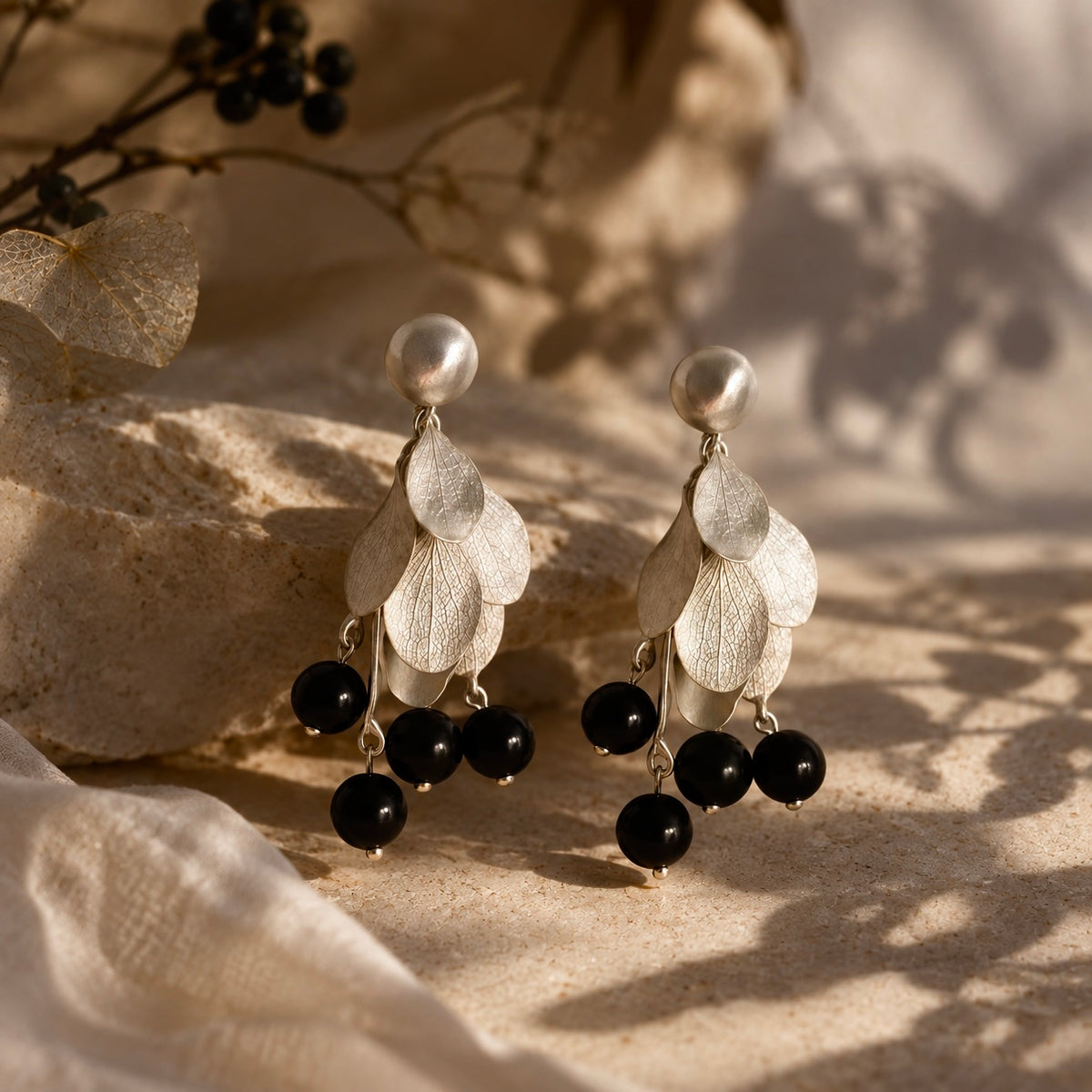 Botanical Harvest Earrings (2-in-1 Style)