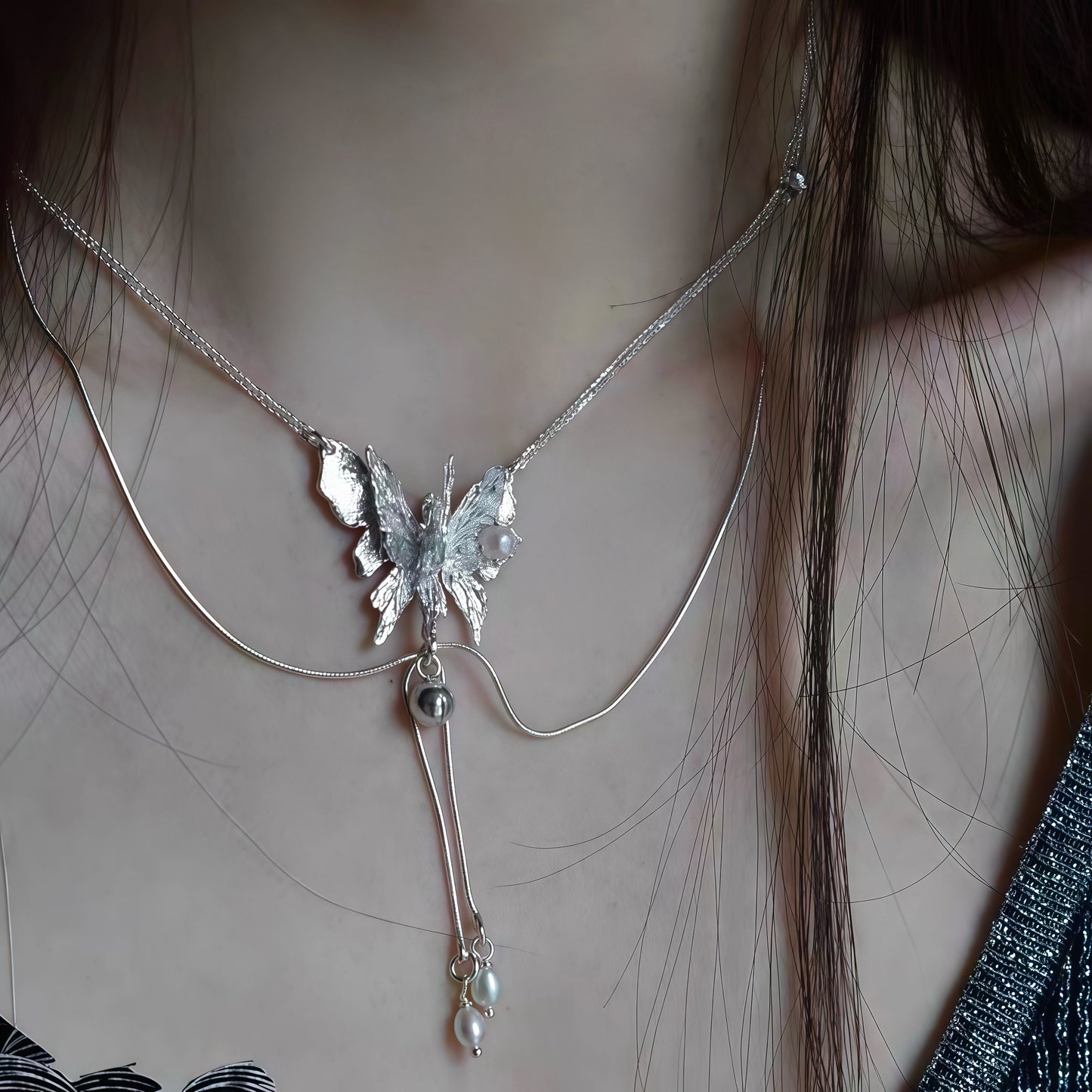 Butterfly Continuum Necklace
