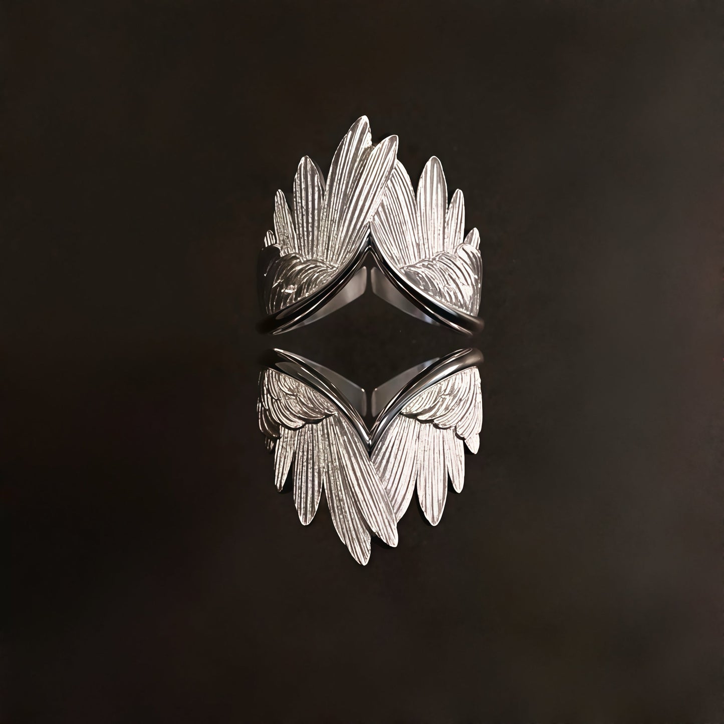 Celestial Wing Embrace Ring