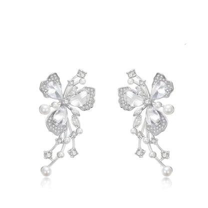 Crystal Bloom Earrings