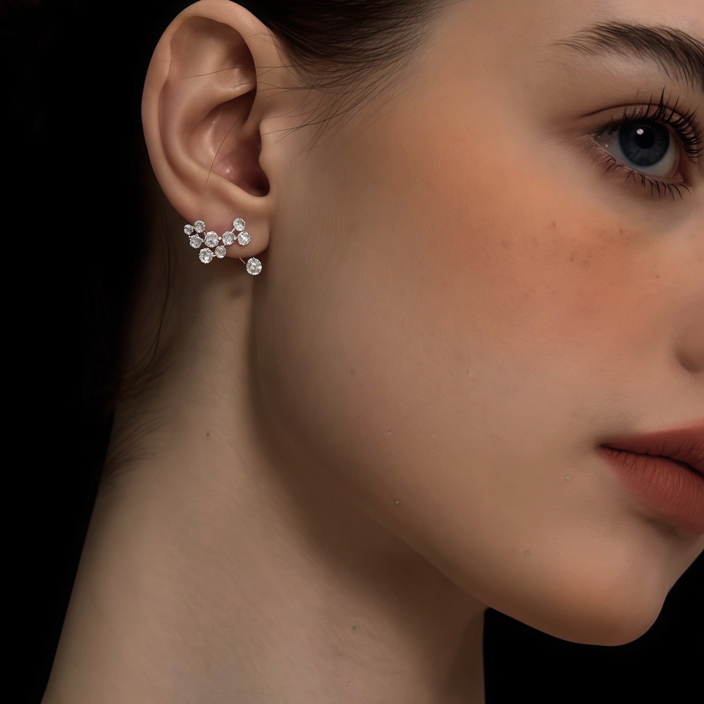 Cluster Arc Earrings