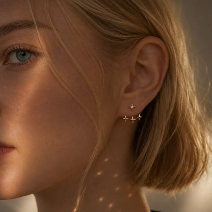 North Star Cascade Earrings