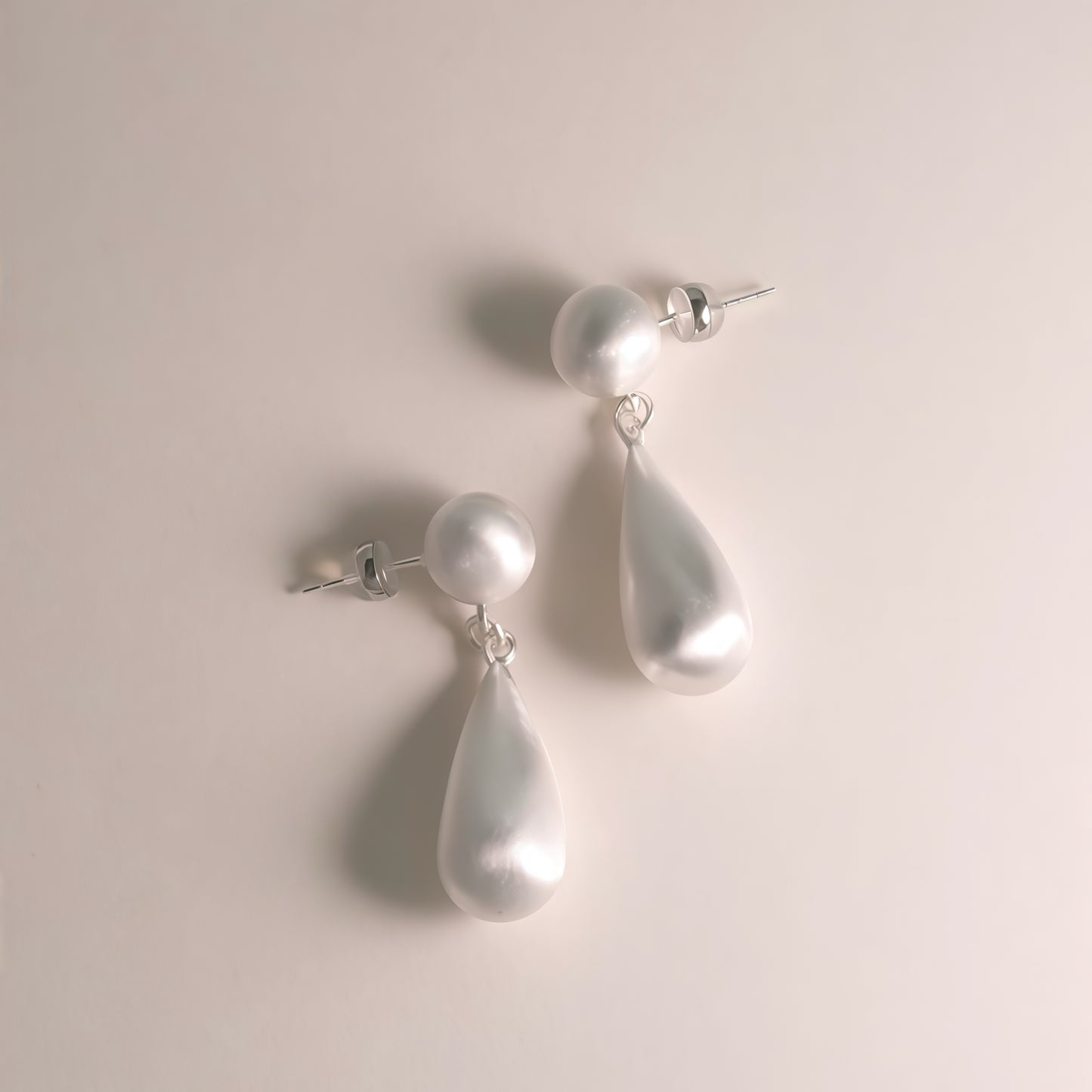 Satin Drop Earrings — Timeless Elegance, Modern Sensibility
