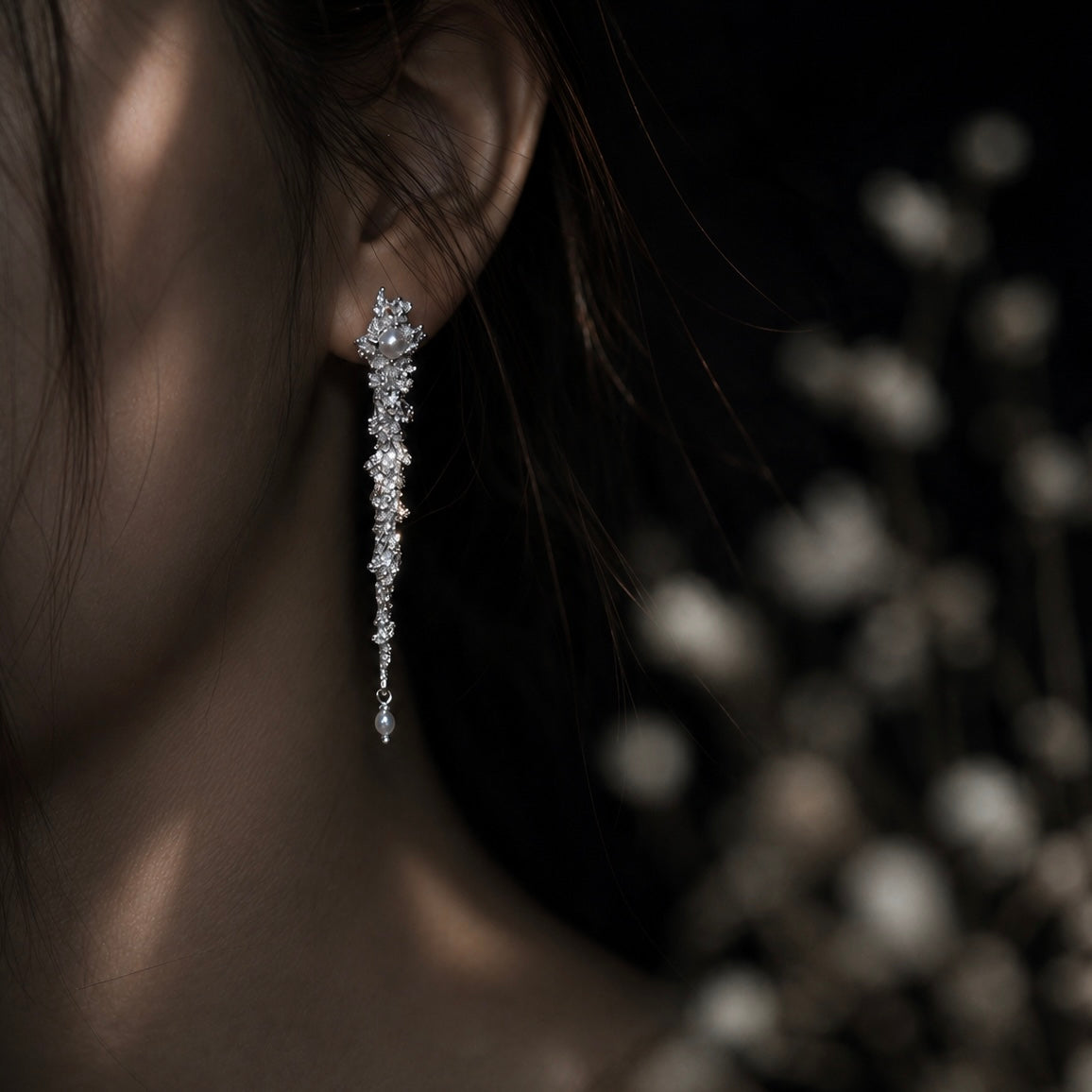 Dewfall Vine Earrings