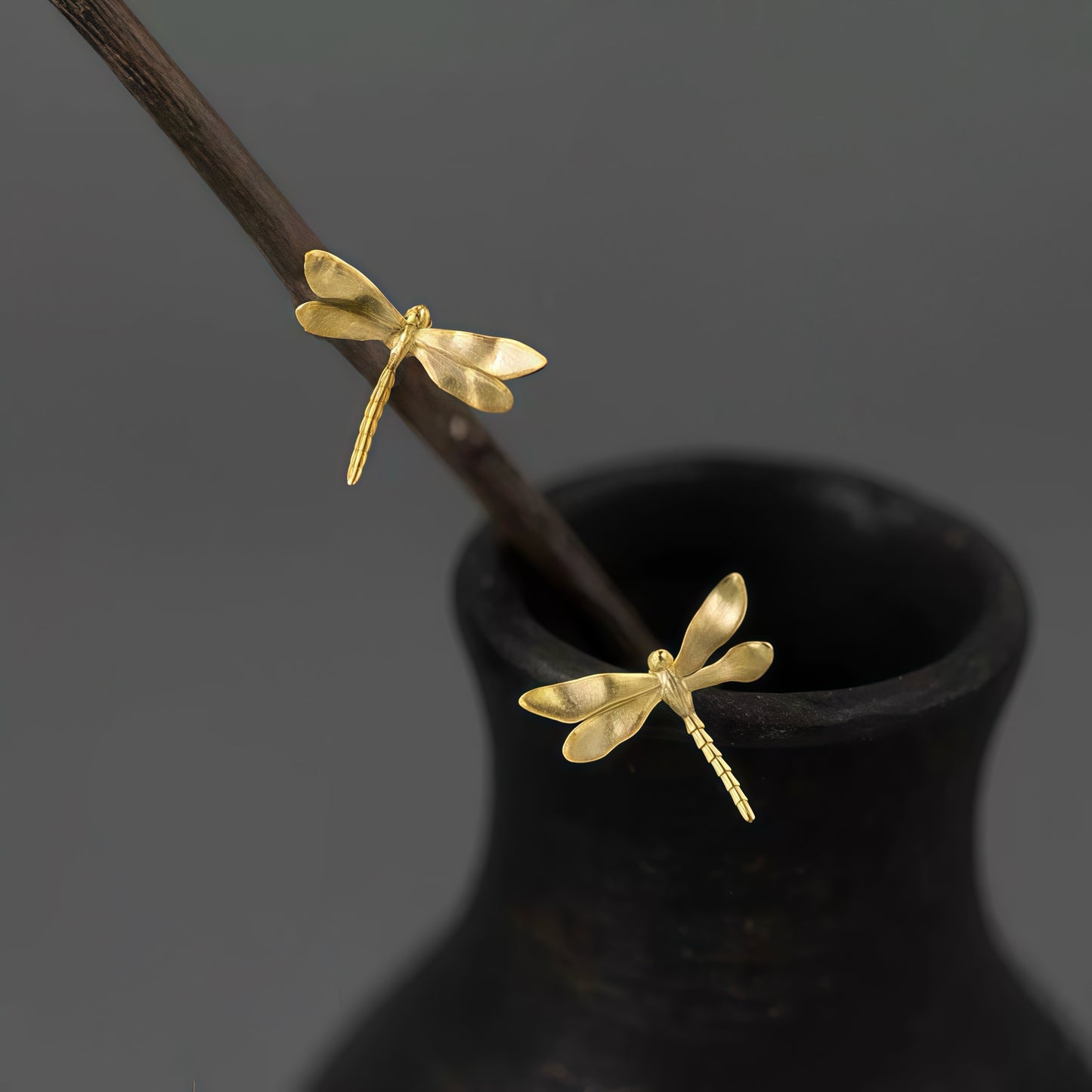 Dragonfly Hover Ear Cuffs