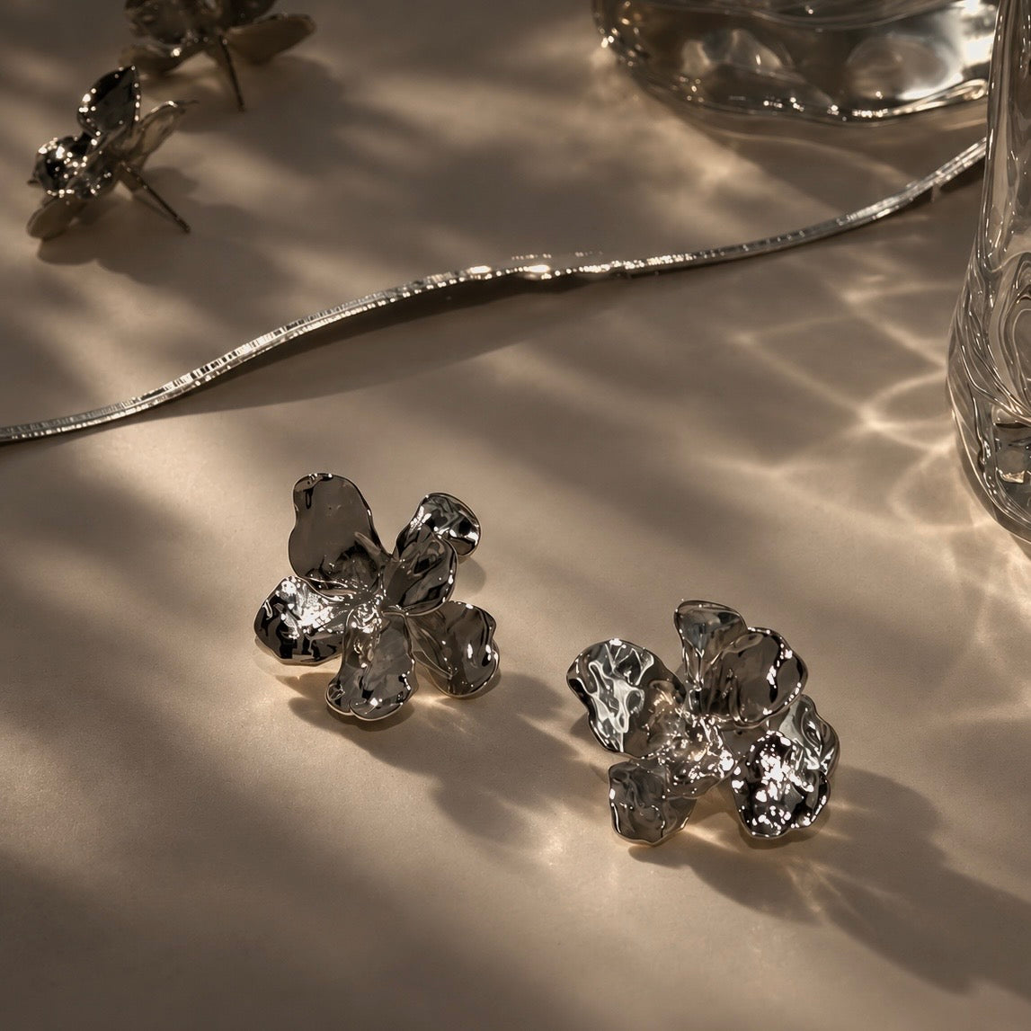 Metallic Romance Earrings