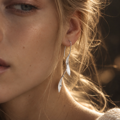 Branch Remembers Leaf Earrings