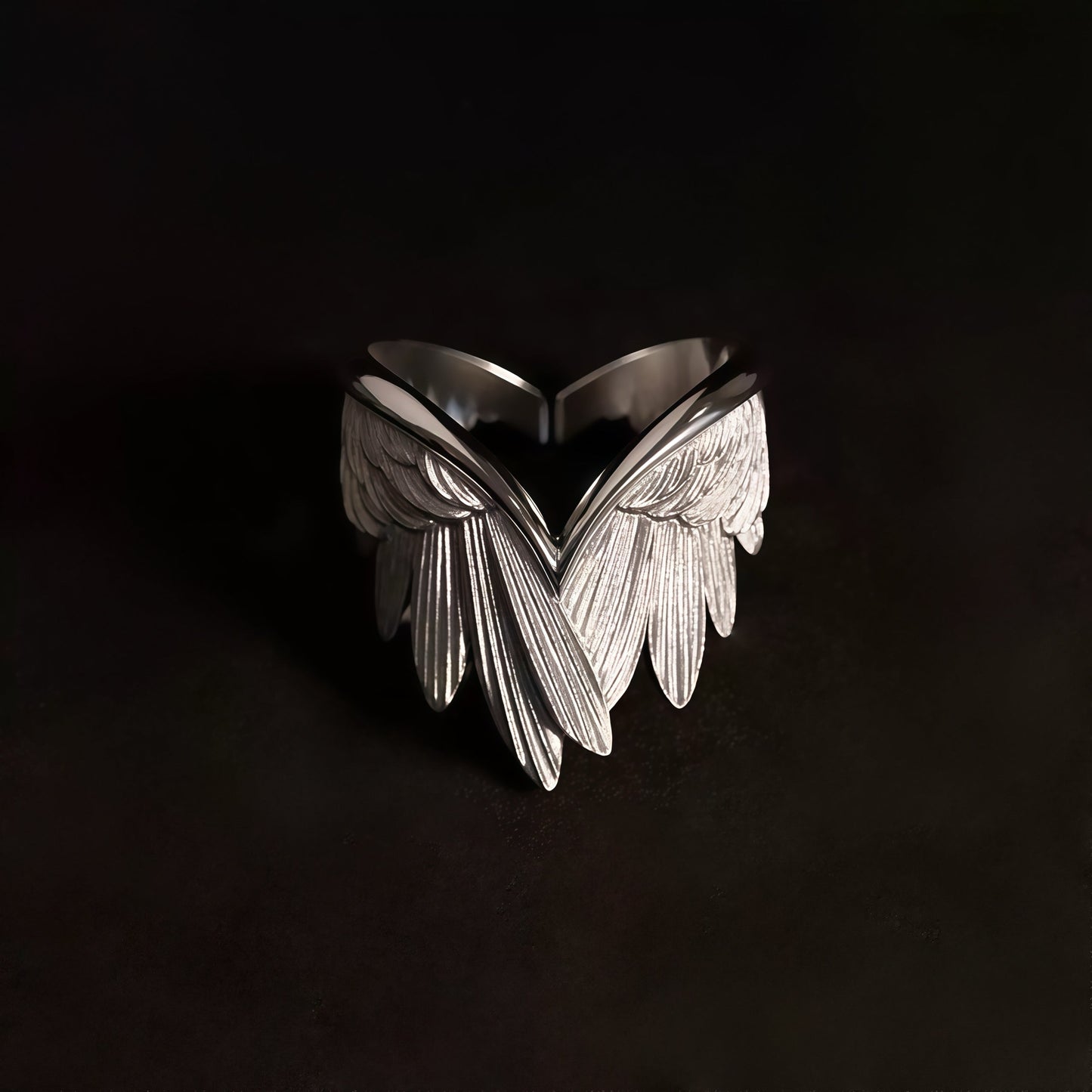 Celestial Wing Embrace Ring