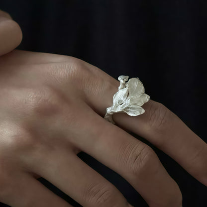 Leaf Becoming Ring