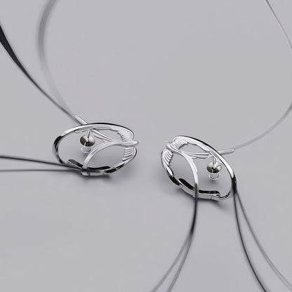 Swallow Orbit Earrings