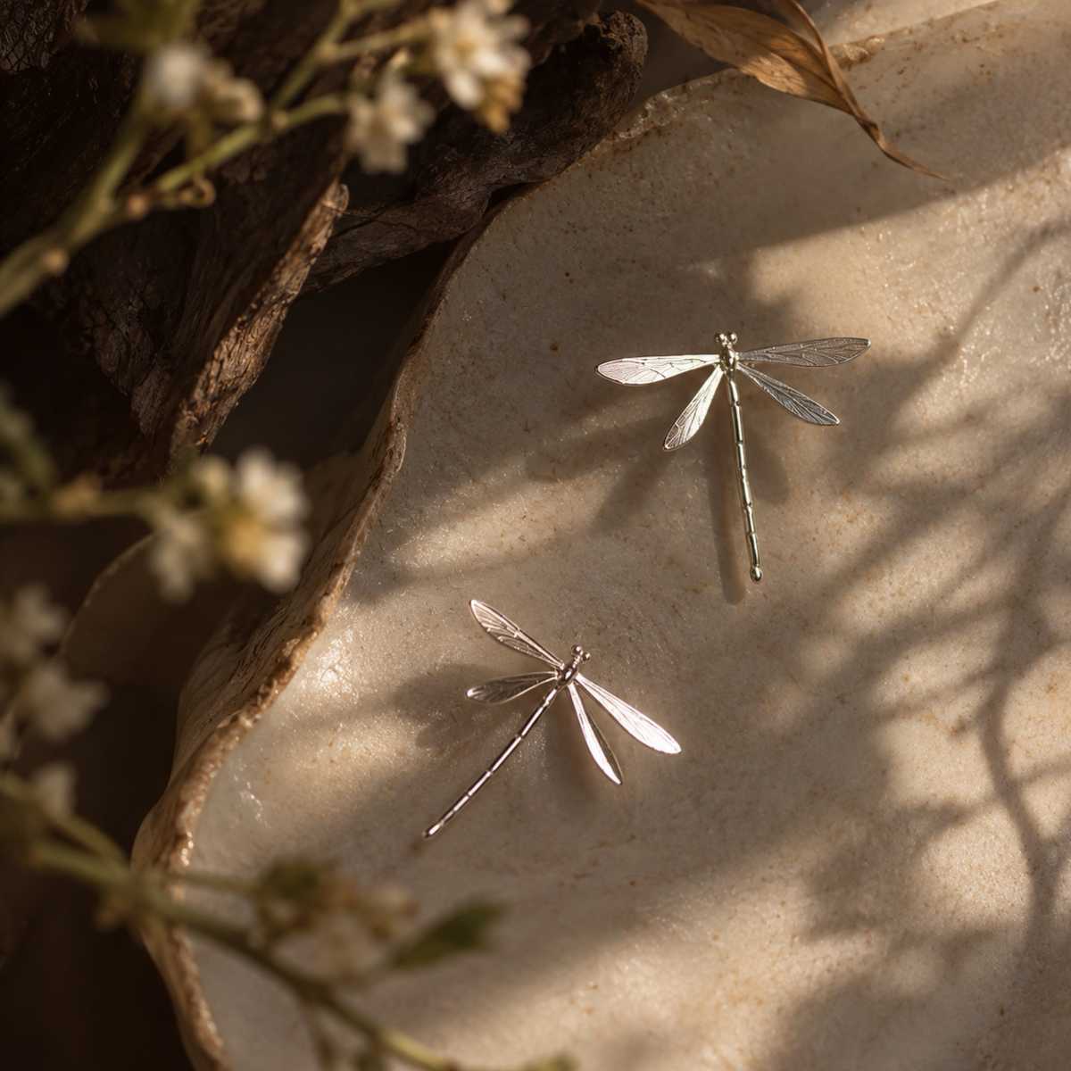 Dragonfly Whisper Brooch