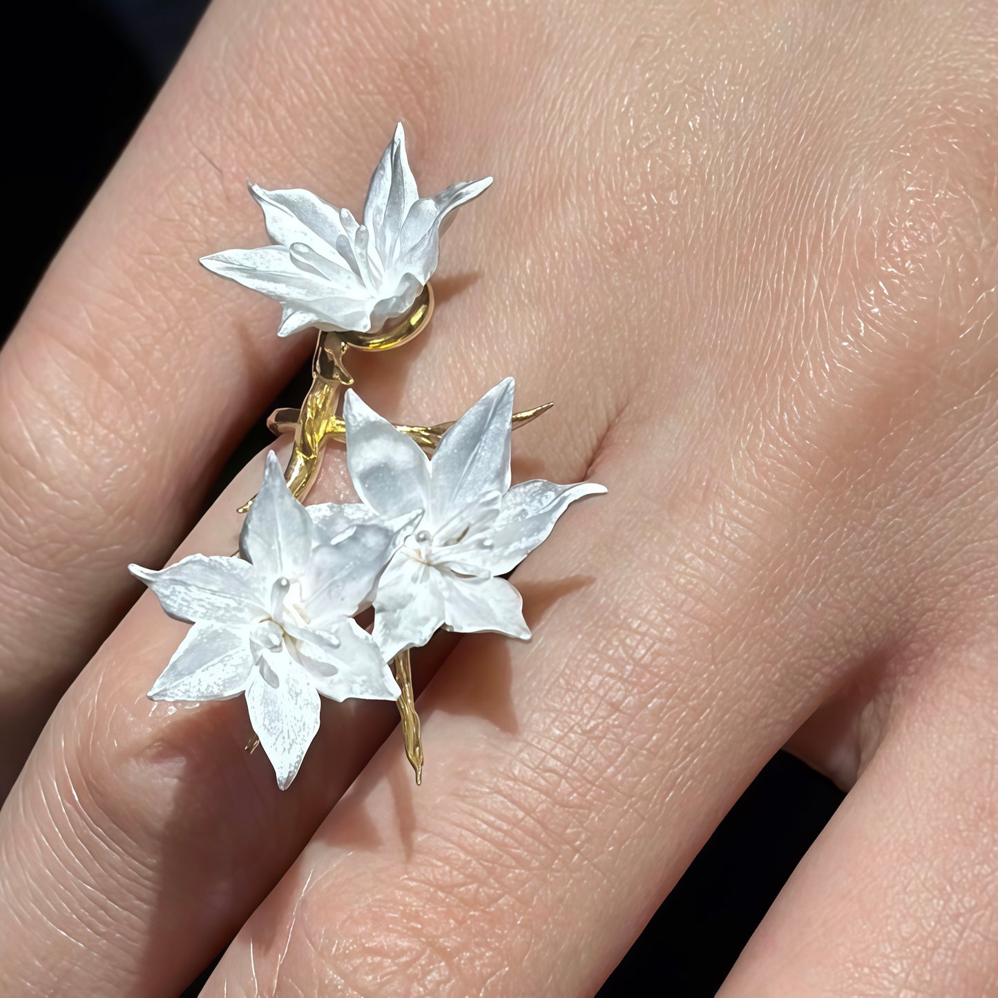 Thorned Lily Ring