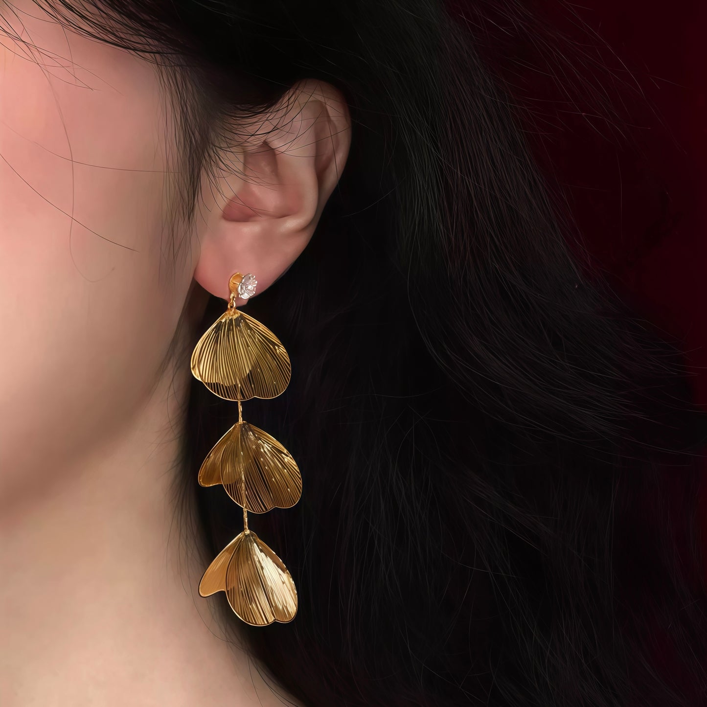 Petal Cascade Earrings