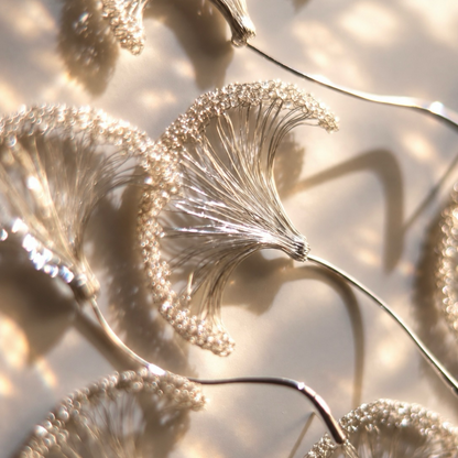 Ginkgo Veil Earrings