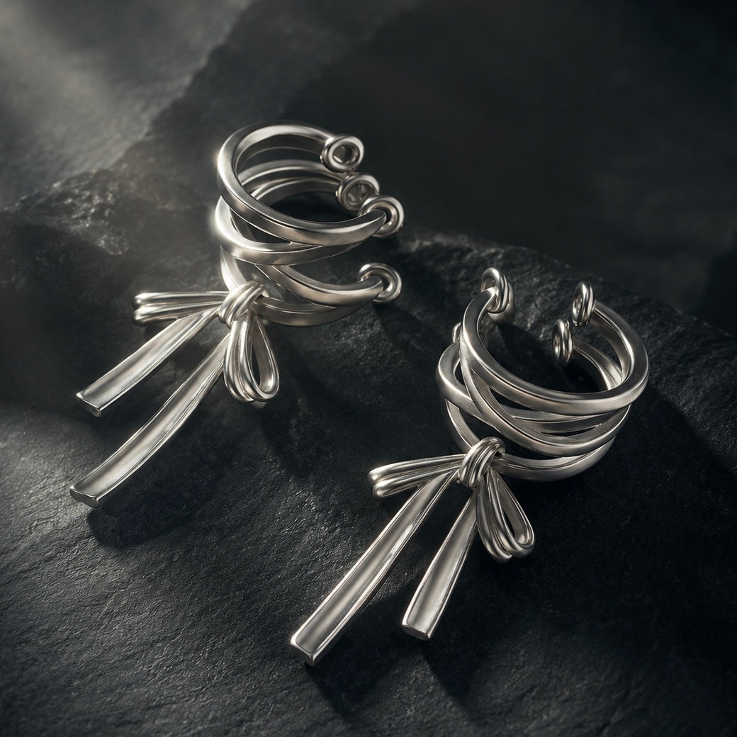 Ribbon Ear Cuffs