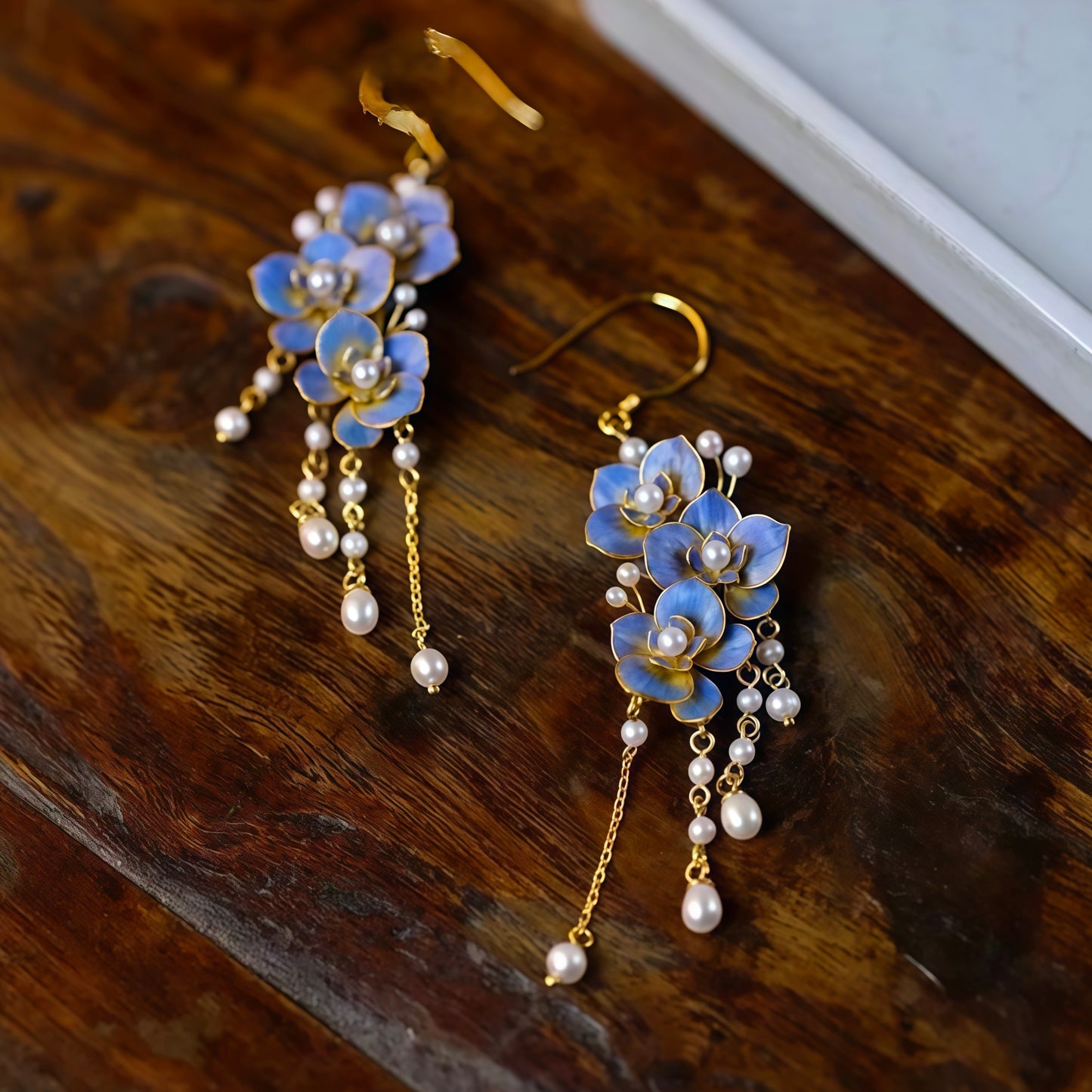 Orchid Rain Earrings