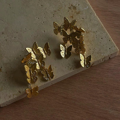 Butterfly Cascade Earrings