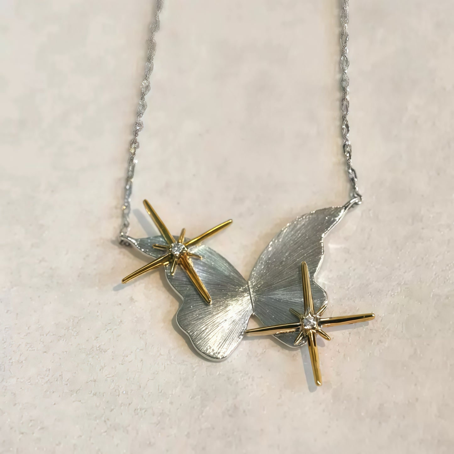 Butterfly Constellation Necklace