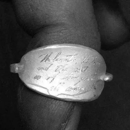 Words of Soul Engraved Rings