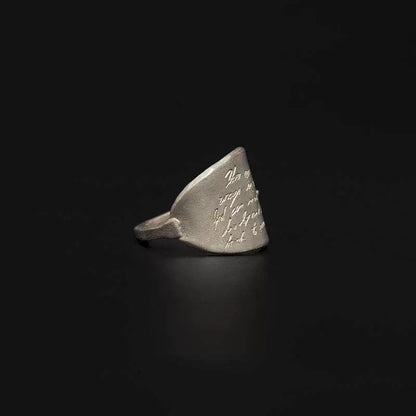 Words of Soul Engraved Rings