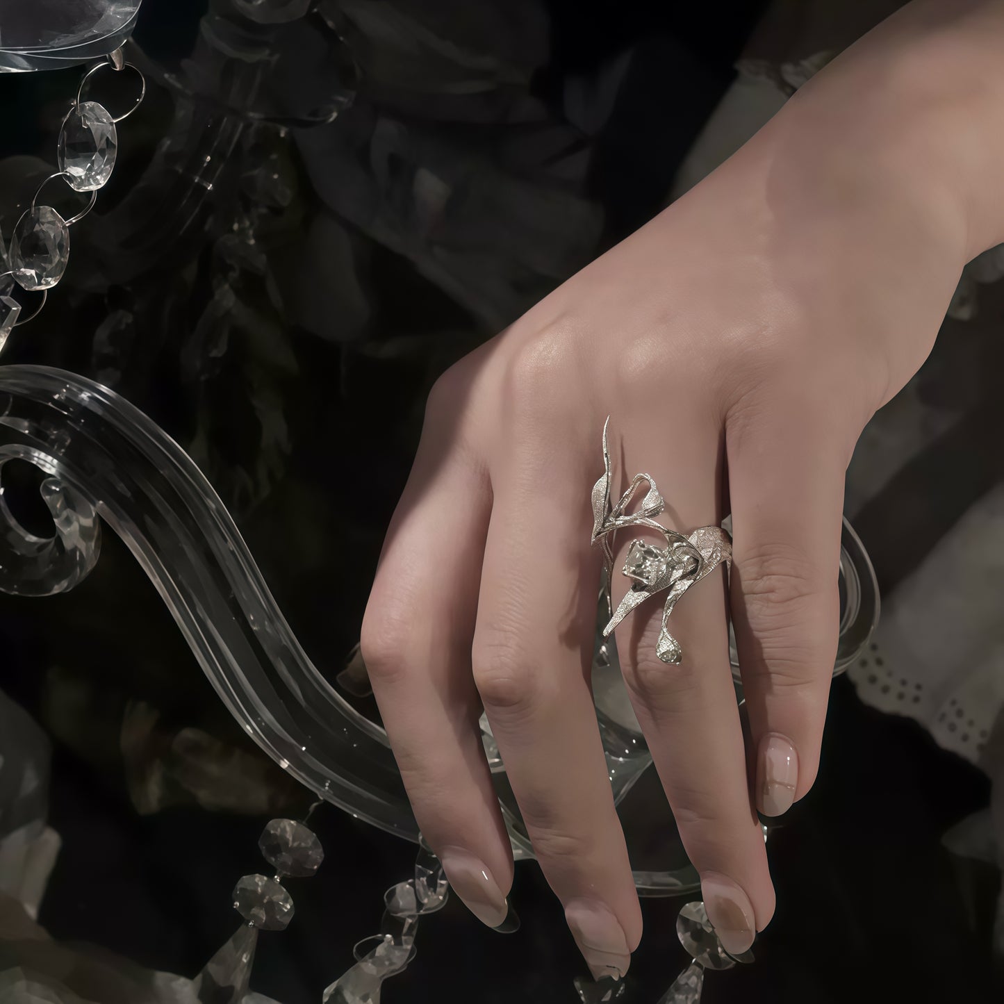 Lily of the Valley Ring