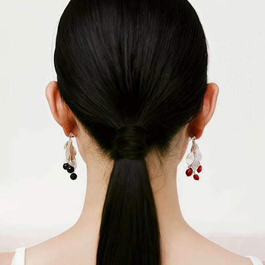 Botanical Harvest Earrings (2-in-1 Style)