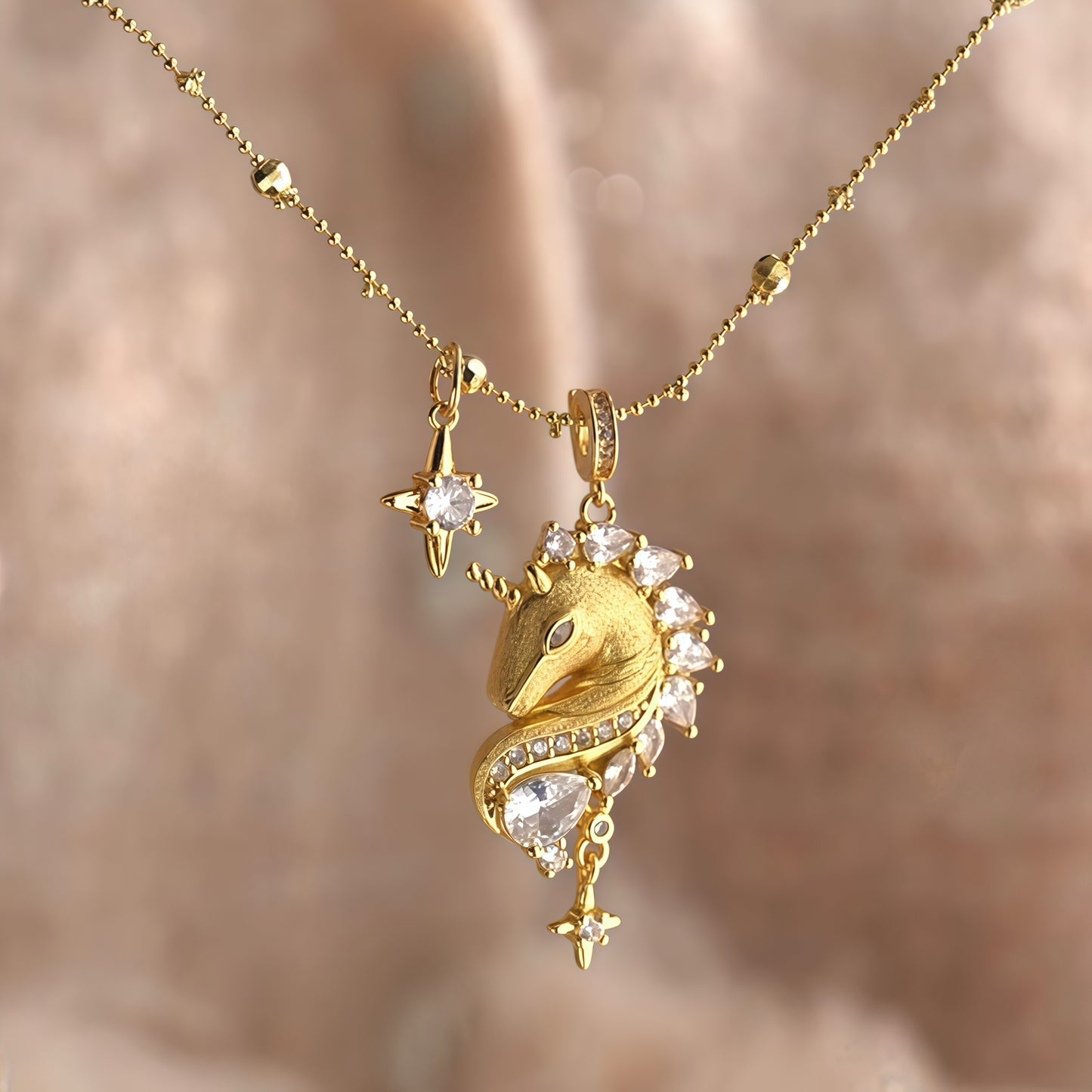 Celestial Sovereign Horse Necklace