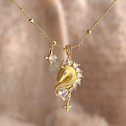 Celestial Sovereign Horse Necklace