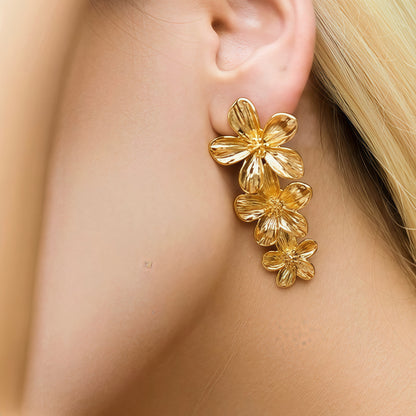 Blossom Trinity Earrings