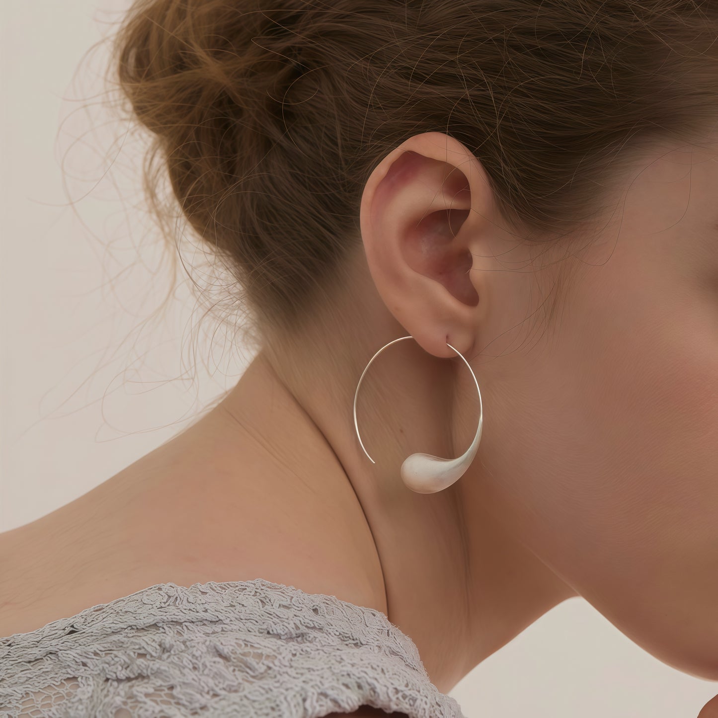 Liquid Arc Earrings