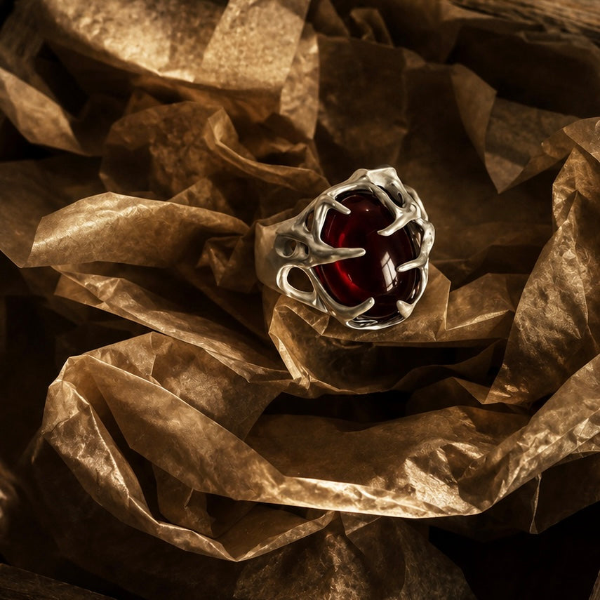 Crimson Core Ring