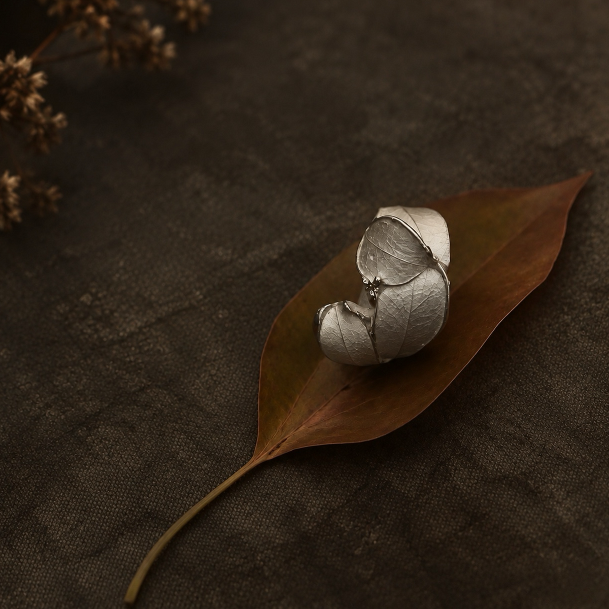 Whispering Leaf Ring
