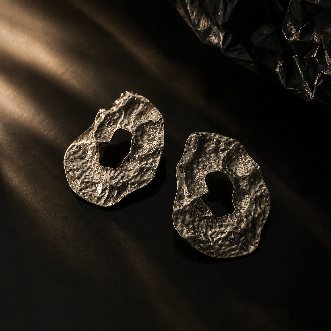 Sculptural Flow Earrings
