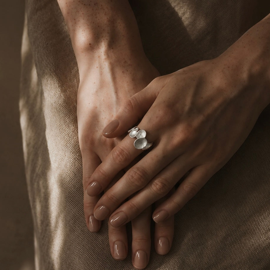 Ripple Moonlight Ring