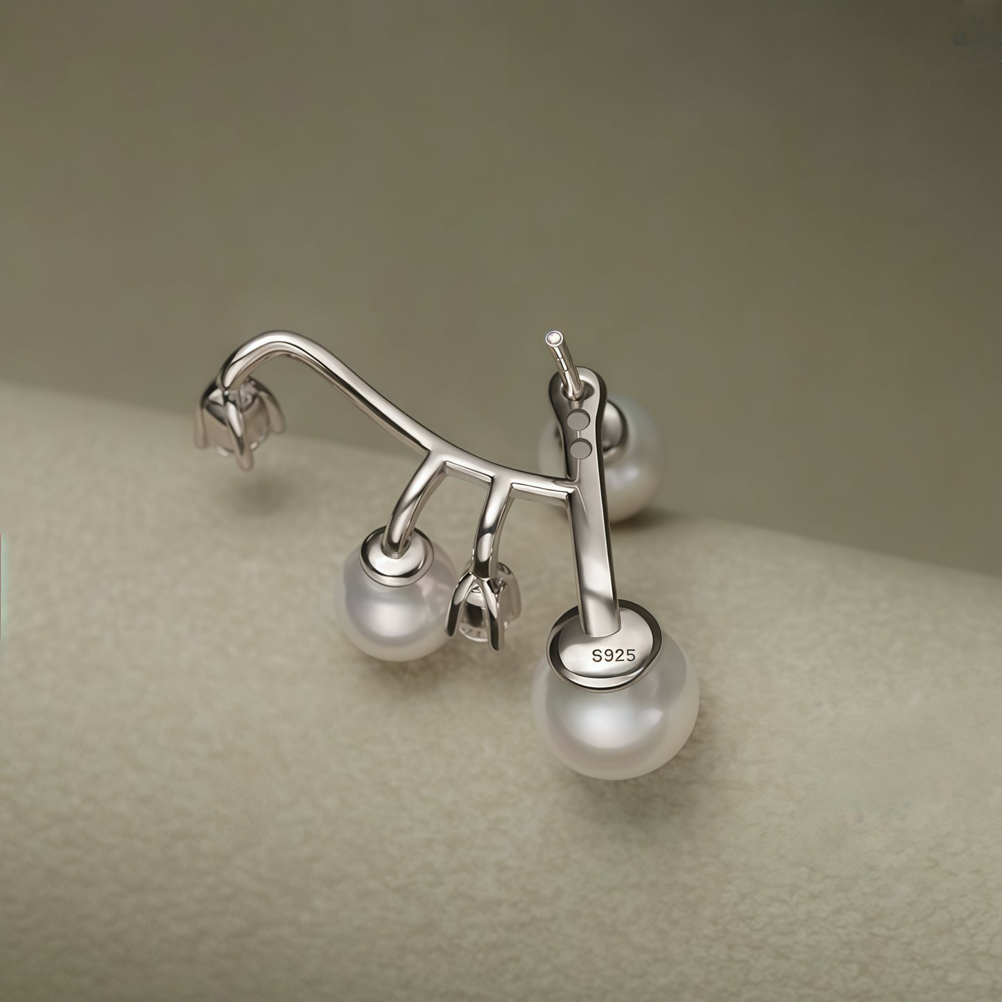 Orbiting Pearl Ear-Climber Earrings (2-in-1 Style) 15-Day Craft