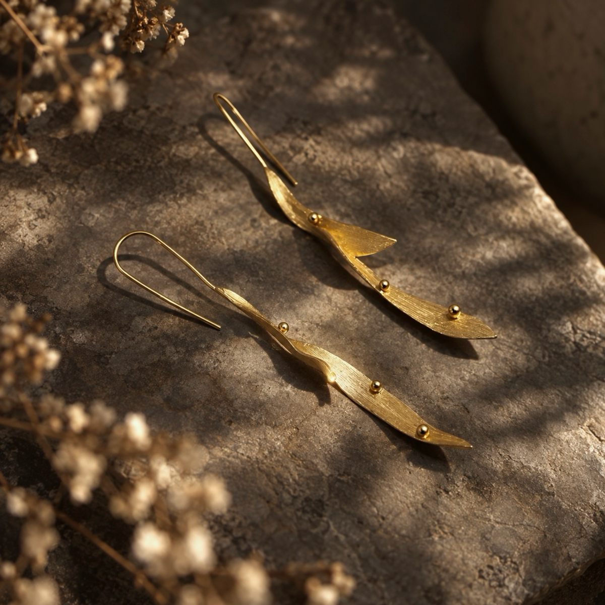 Branch Remembers Leaf Earrings