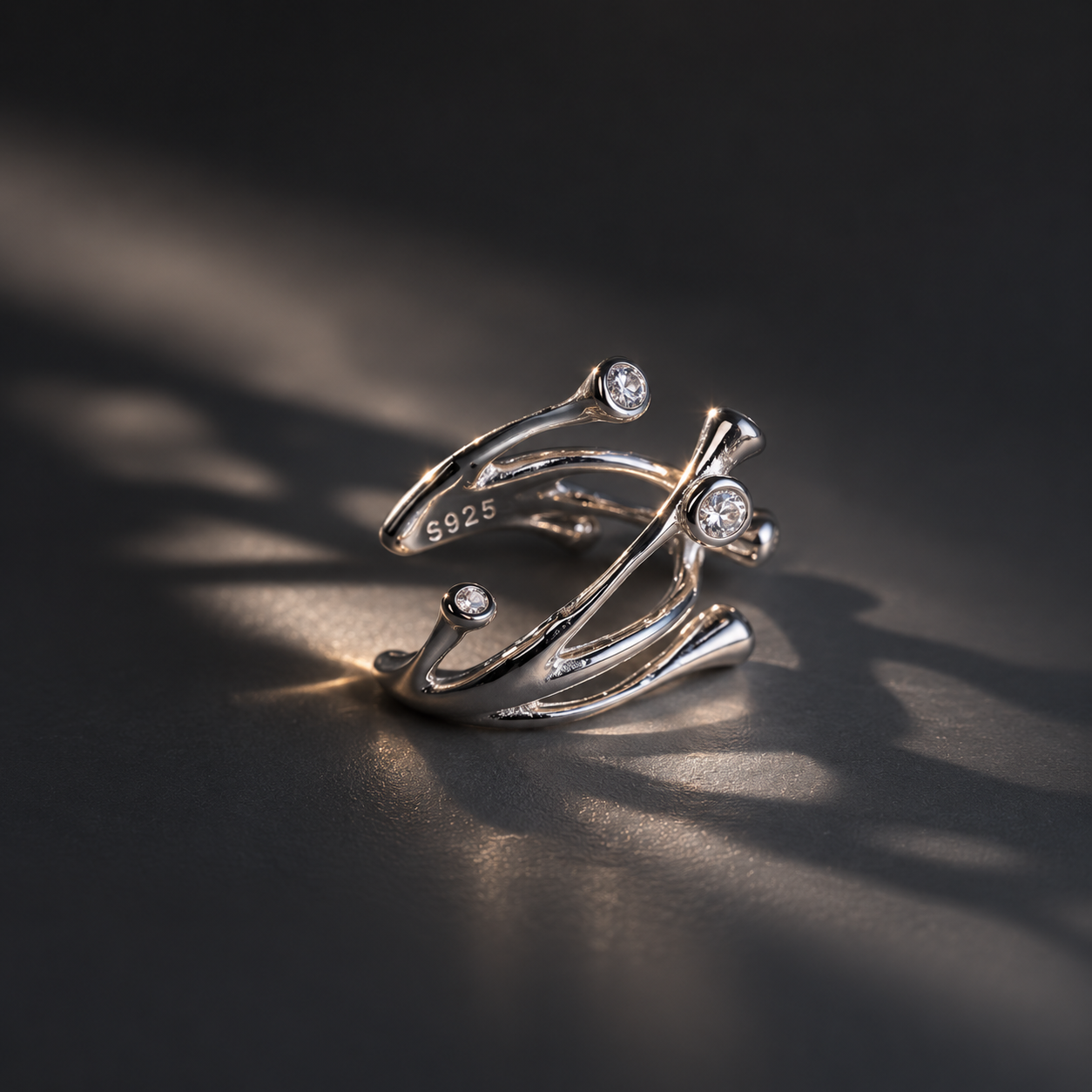 Midnight Current Ear Cuff