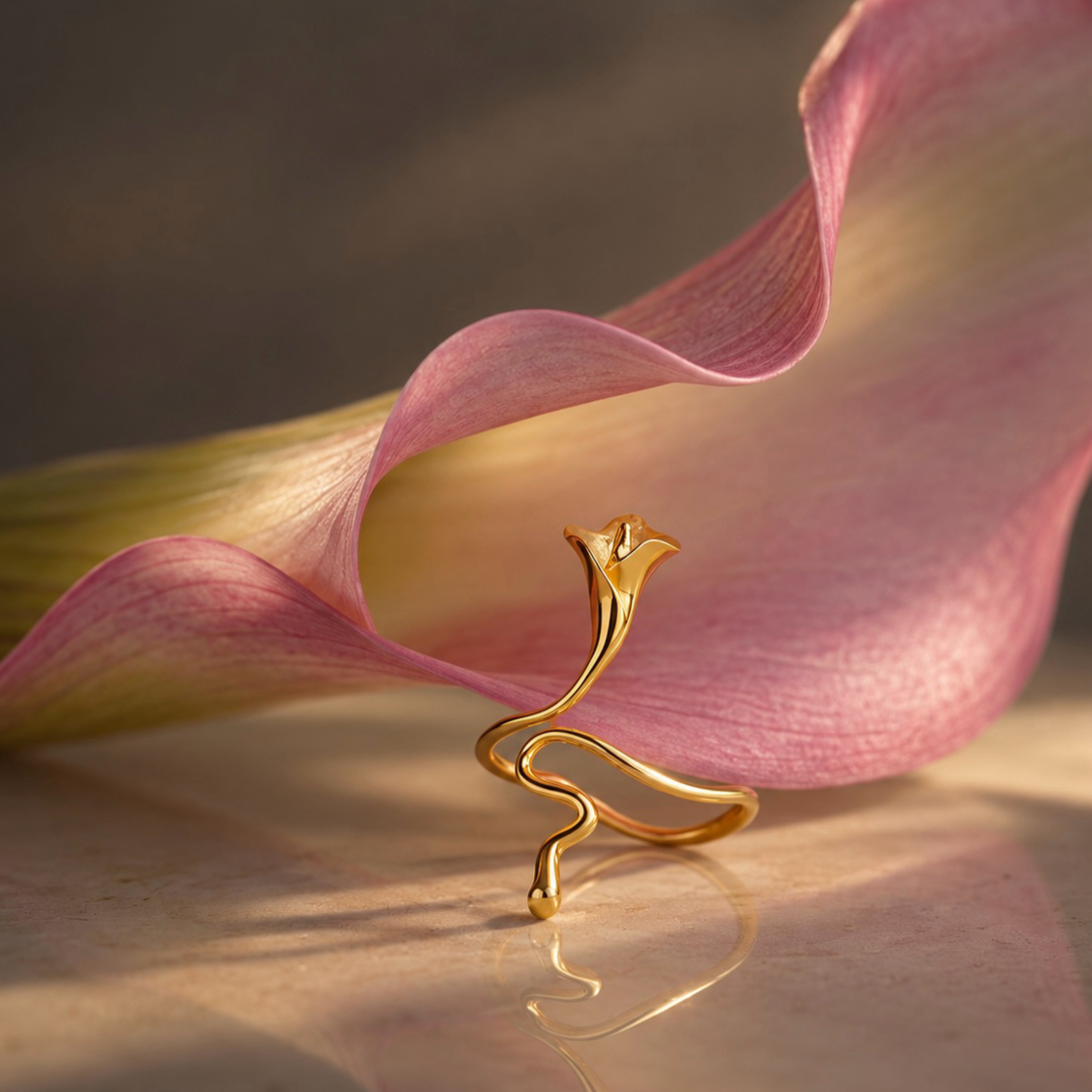 Unwritten Calla Ring