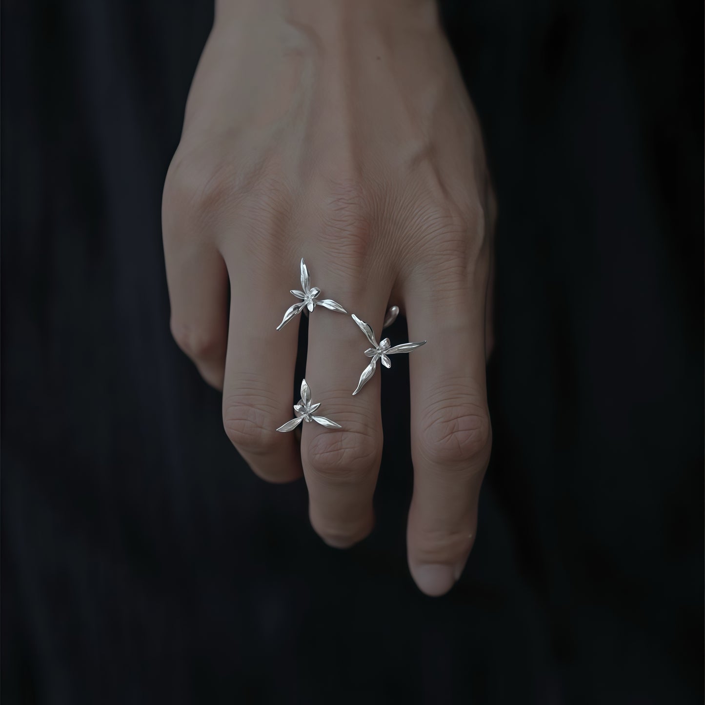 Encyclia Ring — Made to Order (15-Day Craft)