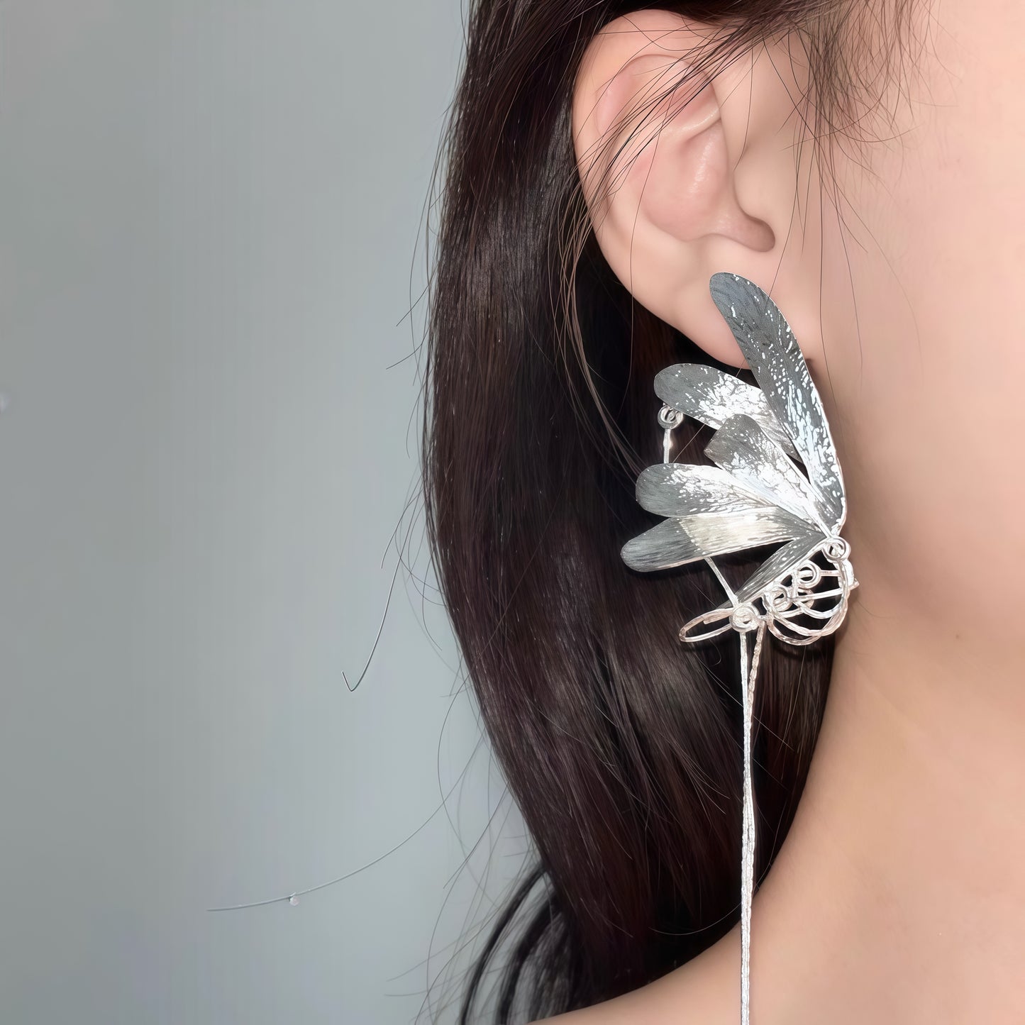 Silver Sylph Earrings