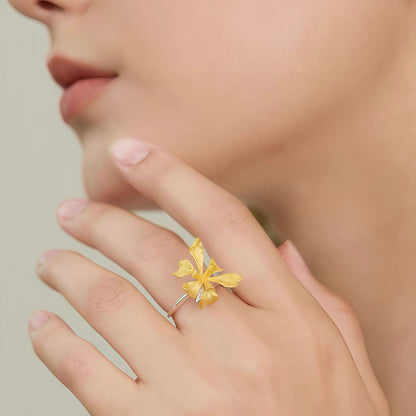 Iris Bloom Ring