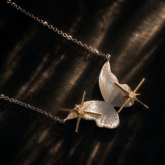 Butterfly Constellation Necklace