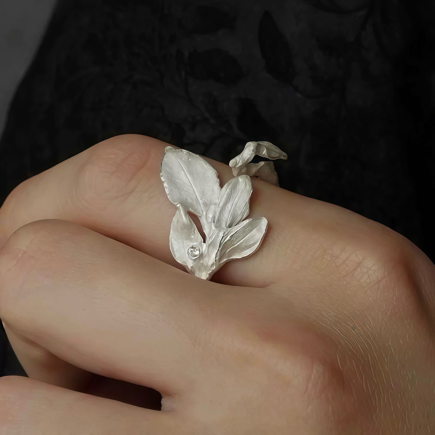 Leaf Becoming Ring