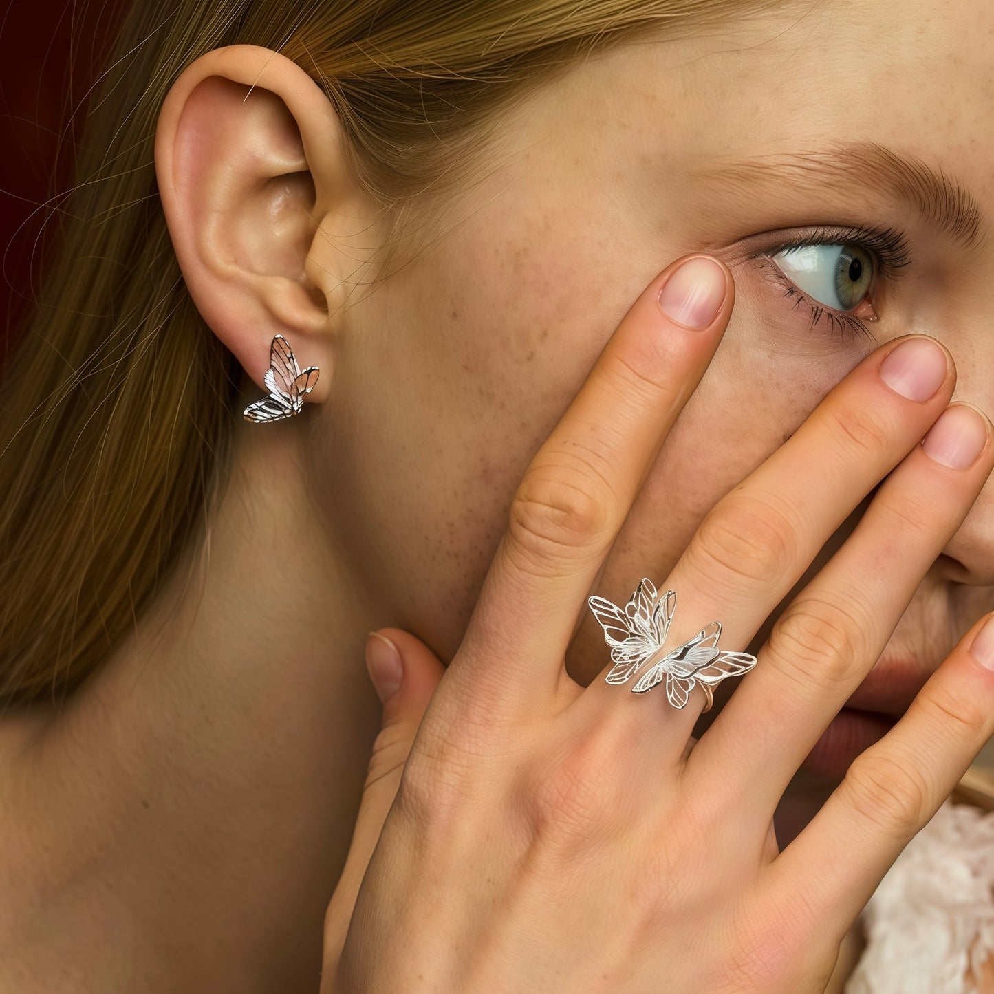Butterfly Wing Dialogue Ring