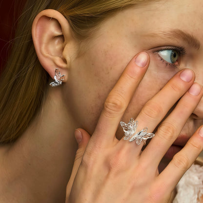 Butterfly Wing Dialogue Ring