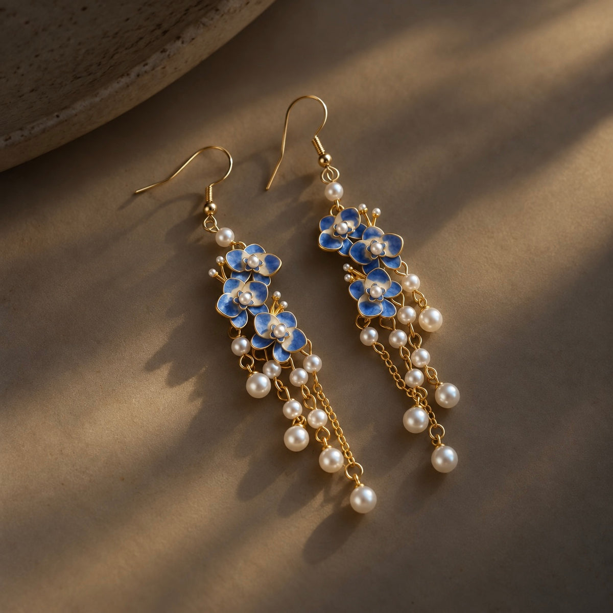 Orchid Rain Earrings