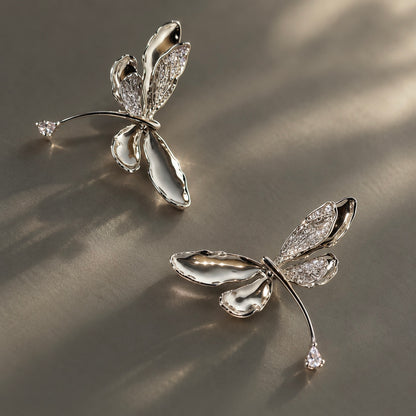 Dragonfly Wing Earrings (30-Day Draft)